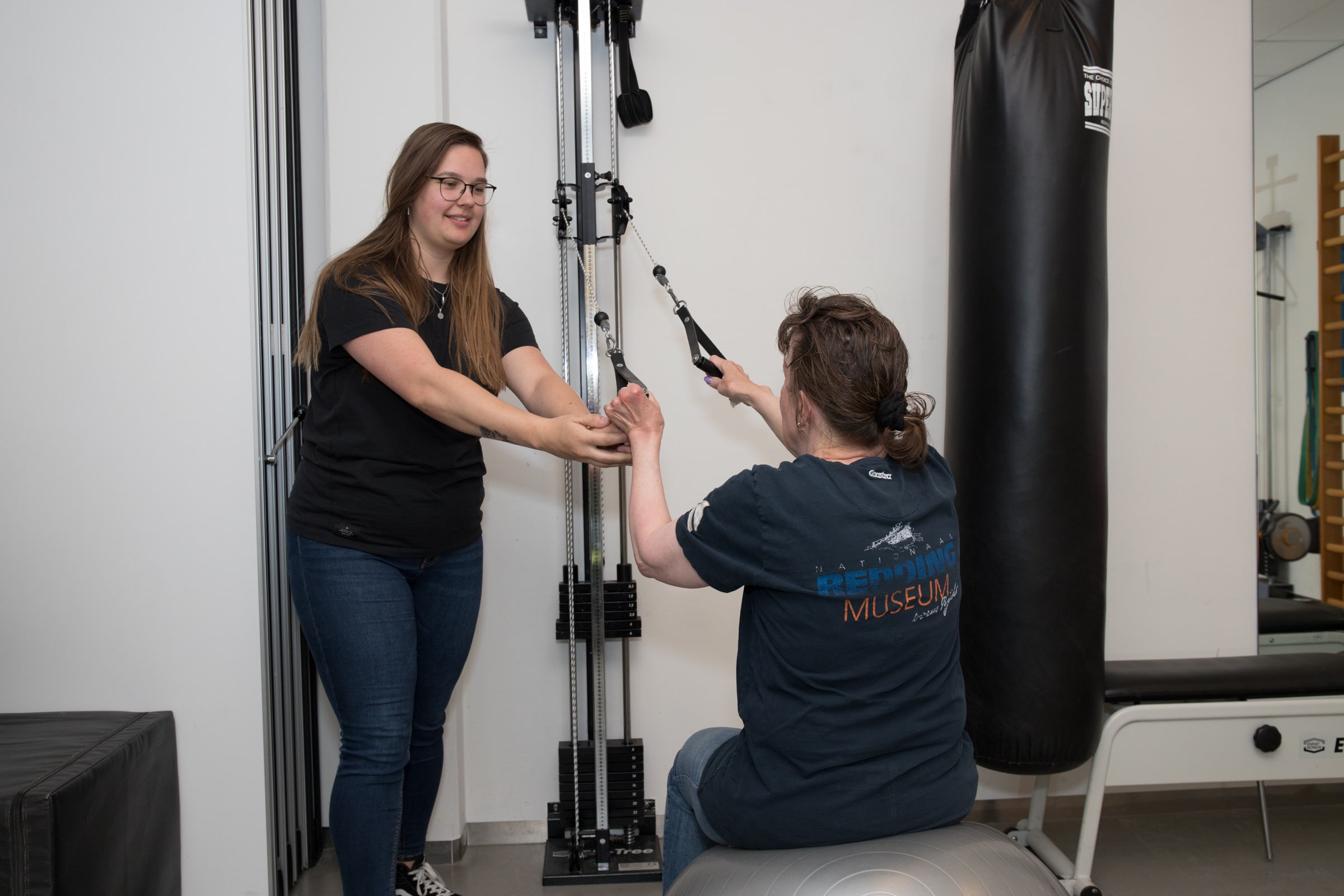 Fysiotherapie oefening